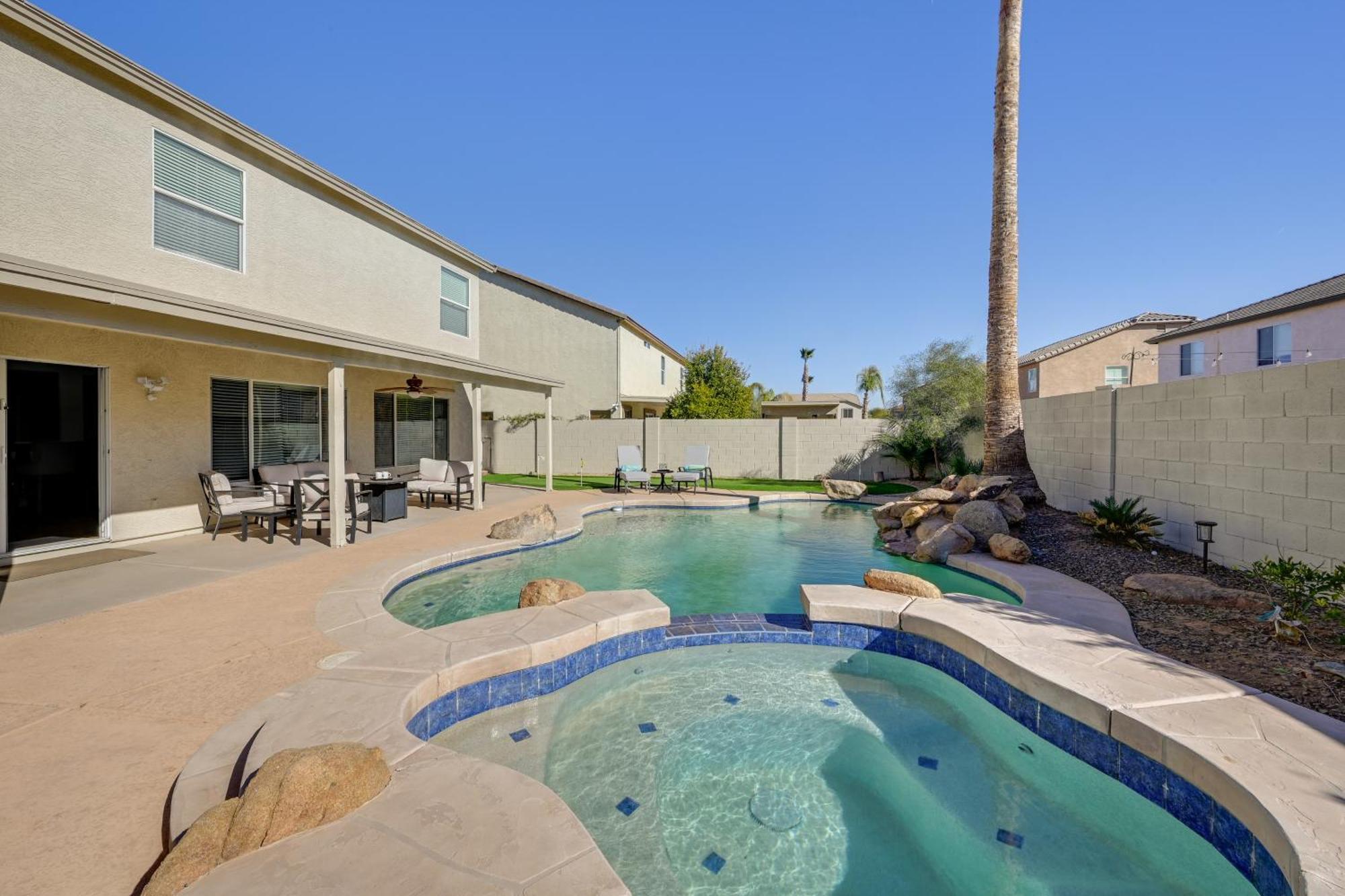 Spacious Arizona Home Pool, 9 Mi To San Tan Mtn Queen Creek Екстер'єр фото