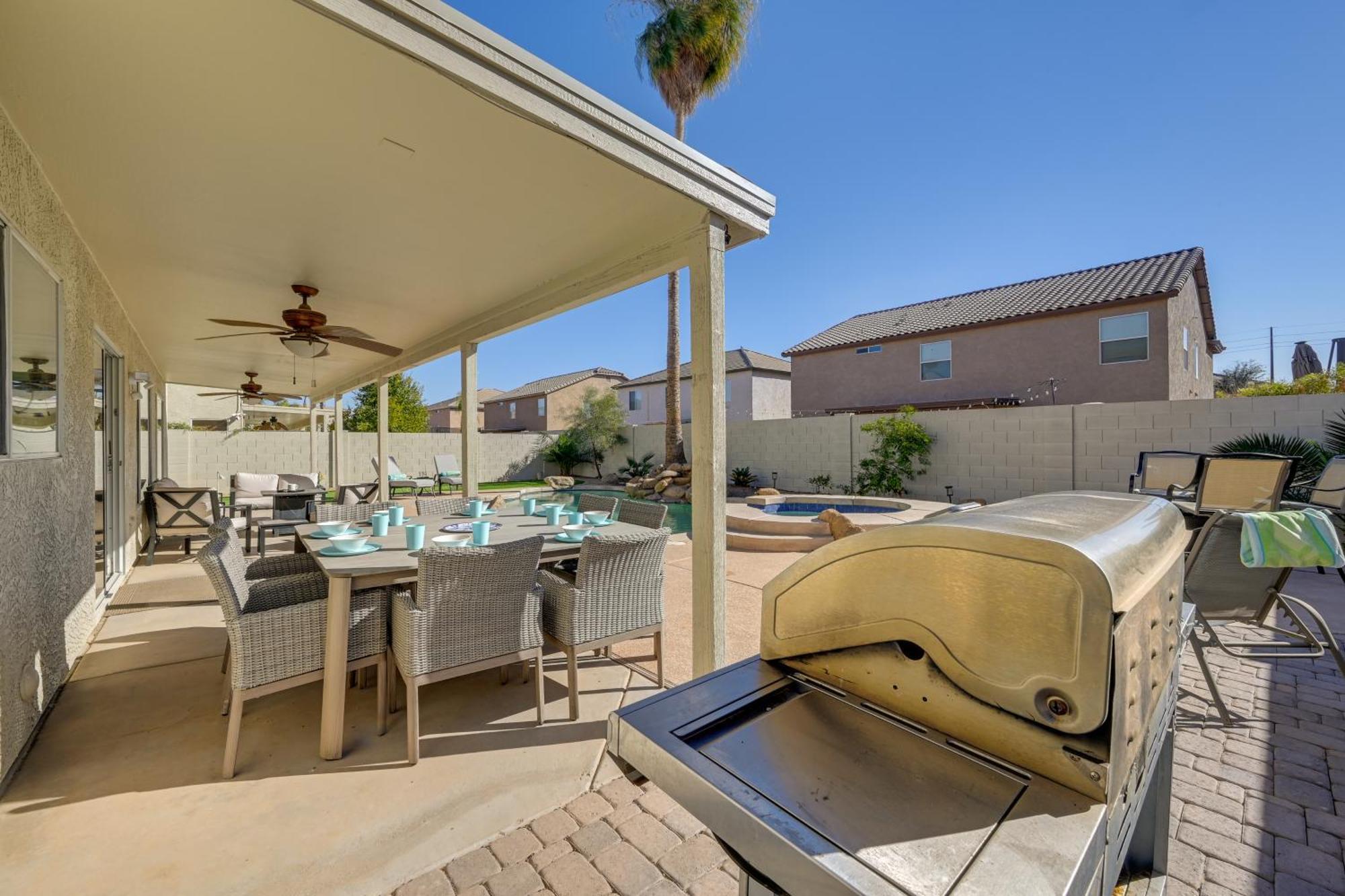Spacious Arizona Home Pool, 9 Mi To San Tan Mtn Queen Creek Екстер'єр фото